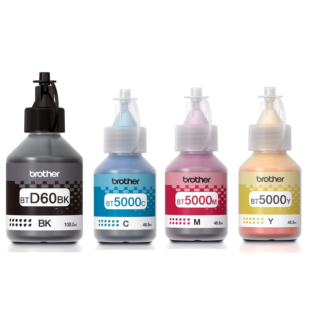 Brother BTD60BK / BT5000 原廠墨水 Ink Cartridge (適用型號 HL-T4000DW, DCP-T510W, DCP-T710W, MFC-T810W, MFC-T910DW, MFC-T4500DW, DCP-T420W, DCP-T520W, DCP-T720DW, DCP-T820DW, MFC-T920DW)