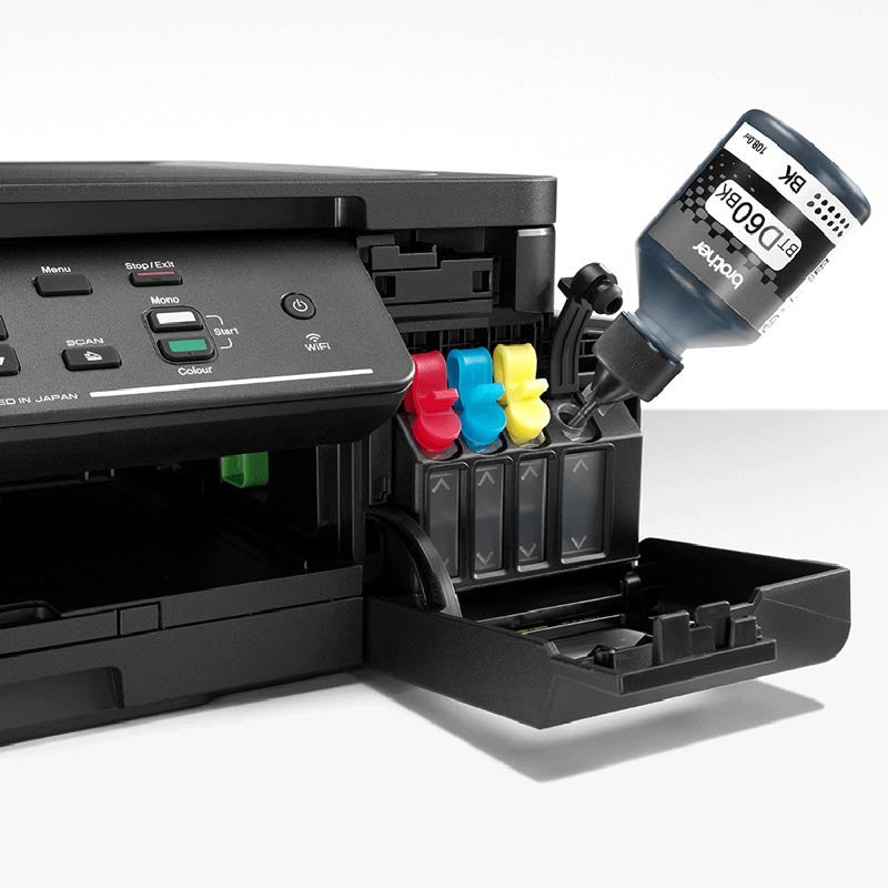 Brother BTD60BK / BT5000 原廠墨水 Ink Cartridge (適用型號 HL-T4000DW, DCP-T510W, DCP-T710W, MFC-T810W, MFC-T910DW, MFC-T4500DW, DCP-T420W, DCP-T520W, DCP-T720DW, DCP-T820DW, MFC-T920DW)