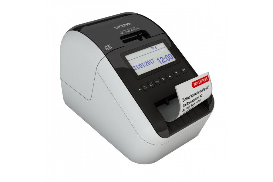 Brother QL-820NWB 專業無線標籤打印機 Professional, Ultra Flexible Label Printer with Multiple Connectivity (USB/LAN/Wifi/Bluetooth) for Smartphones / Tablets Computers / MAC / PC - Young Vision - www.yv.com.hk