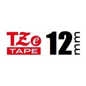 Brother TZe 12mm P-touch Genuine Laminated Label Tapes 原廠標籤帶(已過膠)